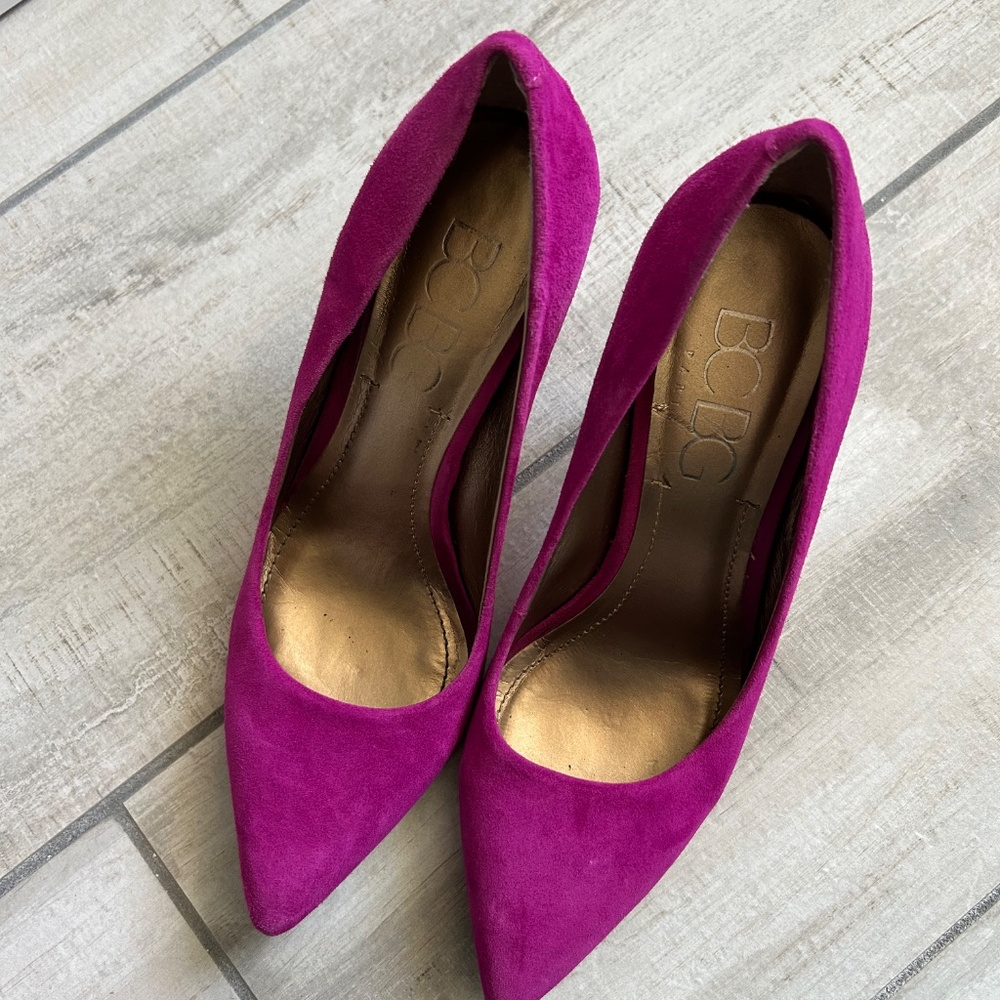 BCBG magenta heels - 7.5 - Picture 2 of 5